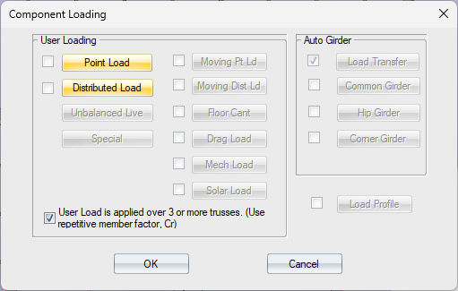 Load Lines - Point Loads