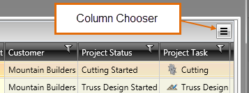 Project List Overview